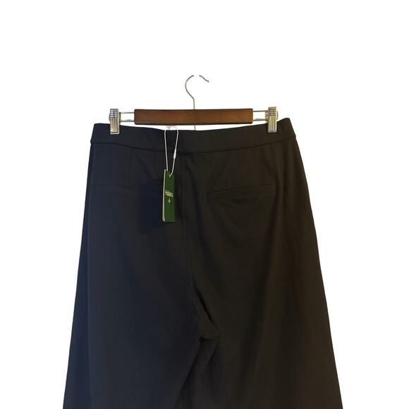 Halara HaloTek Air Petite Wide Leg Pants Women’s Size L Petite Black NWT - Picture 3 of 8